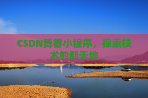 CSDN博客小程序，探索技术的新天地